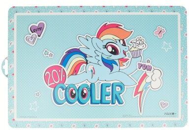 My Little Pony, Rainbow Dash, coastere, omkring 41x29 cm