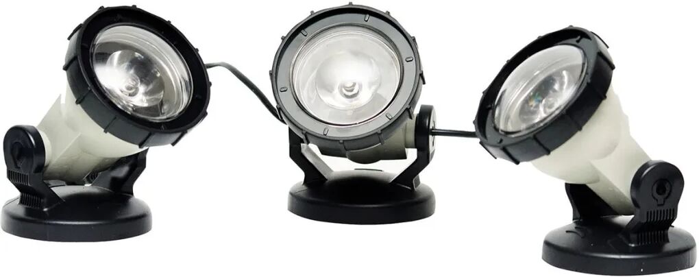 HEISSNER dam- og havespotlampe 3 stk. 3 W