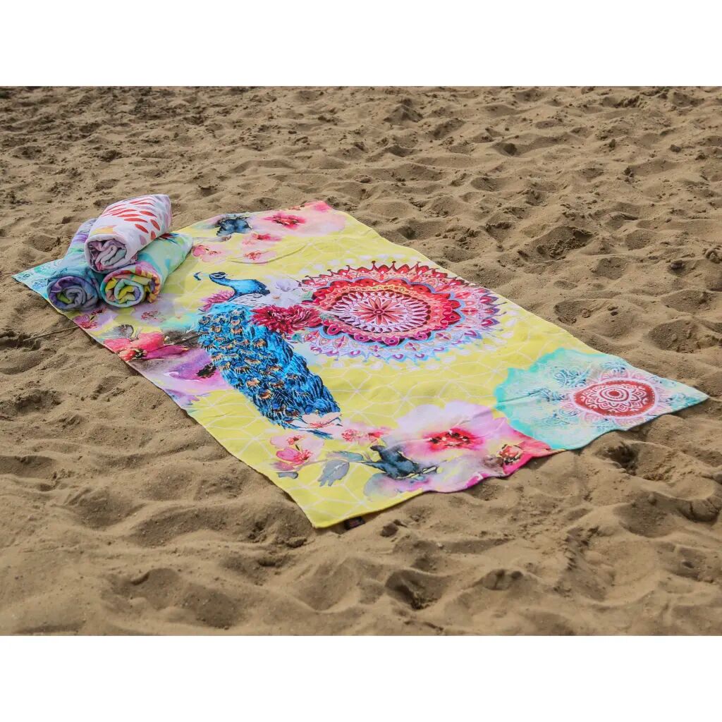 HIP strandhåndklæde 5584-H Yelpea 100 x 180 cm gul