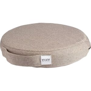 VLUV Cojín de equilibrio PIL&PED LEIV, con tapizado de tela, Ø 360 mm, gris piedra