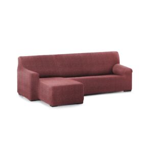 Eysa Funda sofá chaise longue elástica izquierda b/c burdeos 250 - 360 cm