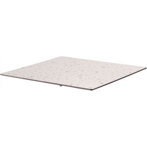 Oviala Tablero de mesa laminado 60x60 cm terrazzo