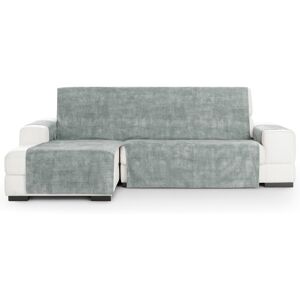 Vipalia Cubre sofá chaise longue izquierdo aterciopelado gris 300-350 cm