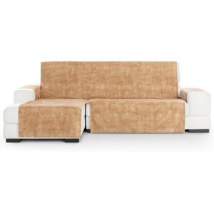 Vipalia Cubre sofá chaise longue izquierdo aterciopelado ocre 300-350 cm