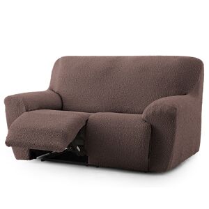 Eiffel Textile Funda Sofá Relax Bielastica Adaptable 3 Plazas (200-260 cm) Marrón