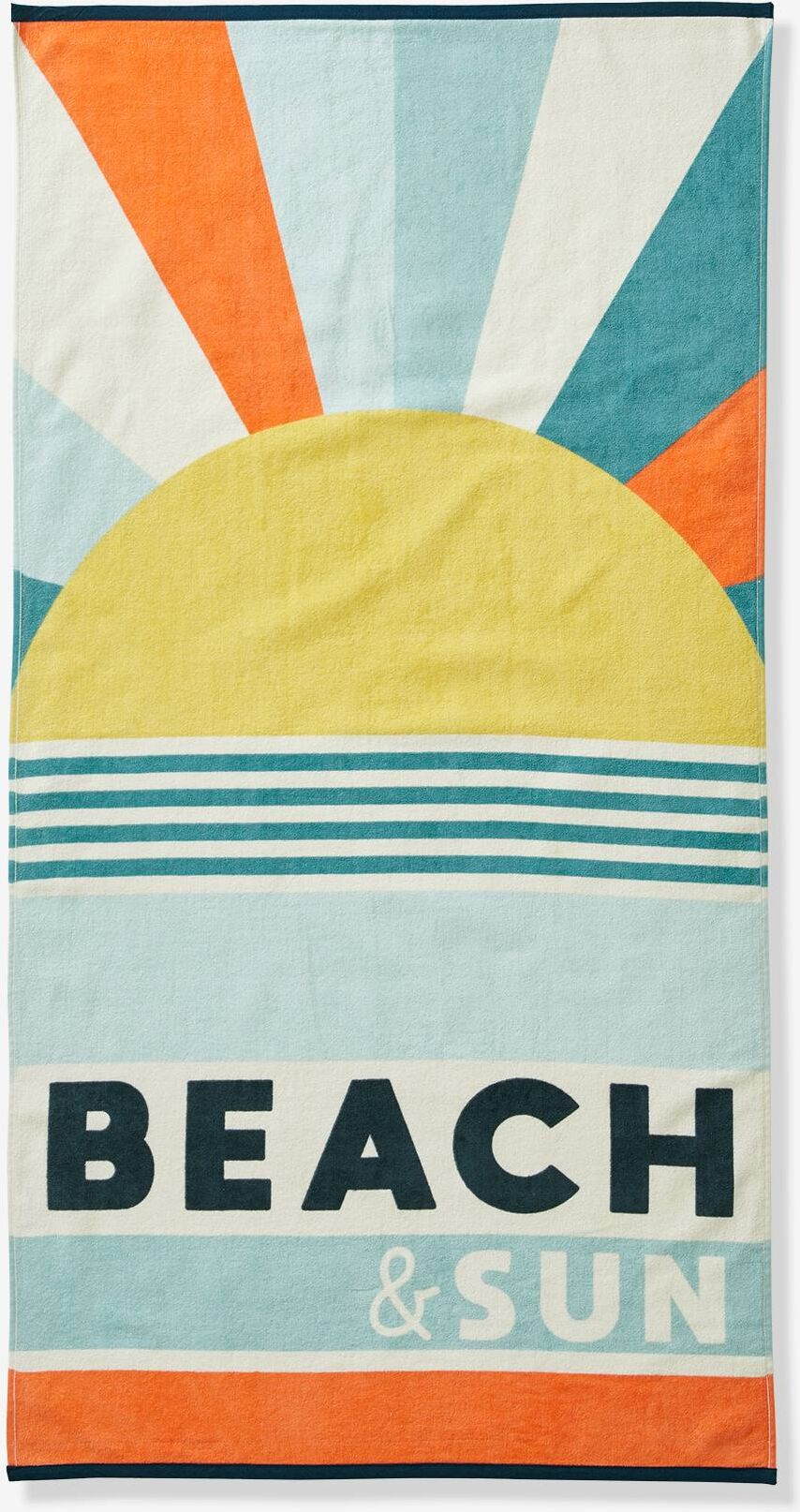 VERTBAUDET Toalla de playa / baño «Beach & Sun» multicolor