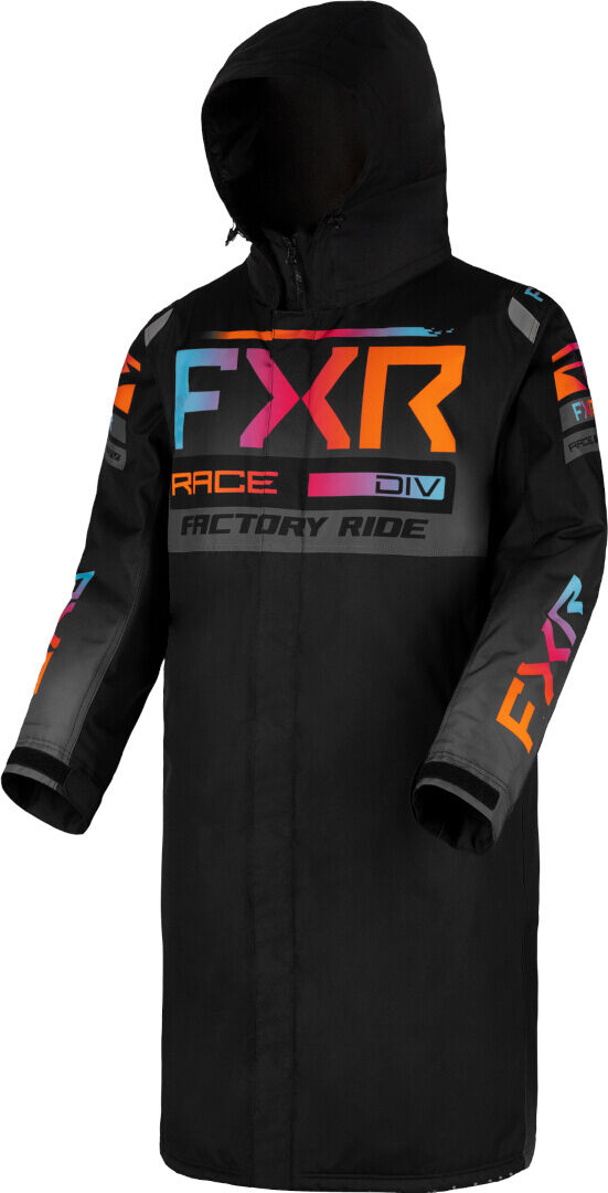 FXR Warm-Up 2023 Abrigo para motos de nieve - Negro Multicolor (2XS)