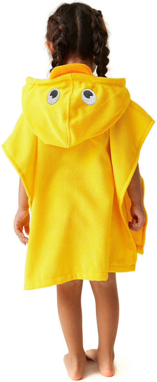 Regatta animal towel robe toallas playa infantil Amarillo (4-6)