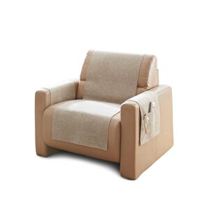 Goldner Fashion Nojatuolin ja sohvan irtopäällinen - taupe - Gr. 45 x 150 cm
