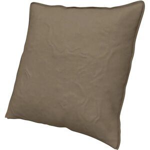 Cushion cover, Taupe, Velvet - Bemz