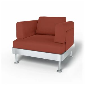 IKEA - Delaktig Armchair Cover, Burnt Orange, Cotton - Bemz