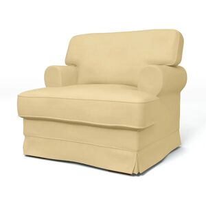 IKEA - Ekeskog Armchair Cover, Straw Yellow, Linen - Bemz