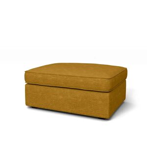 IKEA - Kivik Footstool Cover, Tumeric, Velvet - Bemz