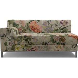 IKEA - Kramfors 2 Seater Sofa with Left Arm Cover, Delft Flower - Tuberose, Linen - Bemz