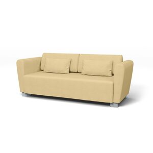 IKEA - Mysinge 2 Seater Sofa Cover, Straw Yellow, Linen - Bemz