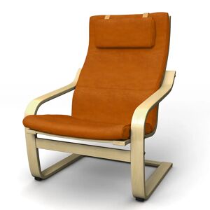 IKEA - Poäng Armchair Cover, Cognac, Velvet - Bemz