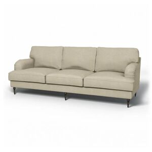 IKEA - Stocksund 3.5 Seater Sofa Cover, Cream, Bouclé & Texture - Bemz