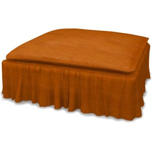 IKEA - Söderhamn Footstool Cover, Cognac, Velvet - Bemz