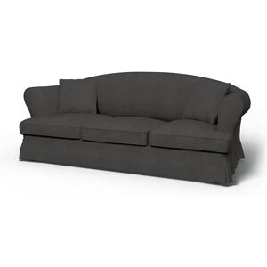 IKEA - Sundborn 3 Seater Sofa Cover, Espresso, Linen - Bemz