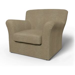 IKEA - Tomelilla Low Back Armchair Cover (Small), Pebble, Bouclé & Texture - Bemz