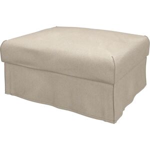 IKEA - Vimle footstool cover, Natural, Bouclé & Texture - Bemz