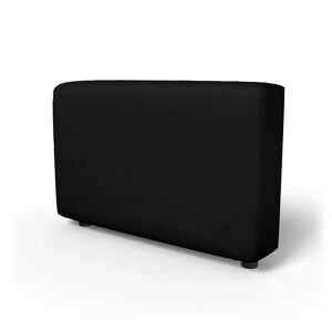 IKEA - Vimle Armrest Cover, Black, Velvet - Bemz