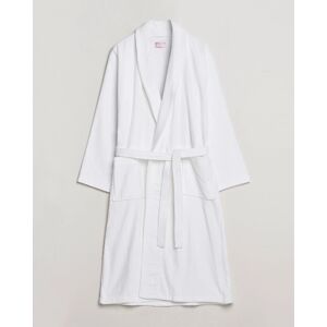 Derek Rose Cotton Velour Gown White - Ruskea - Size: One size - Gender: men