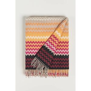 Missoni Home Humbert Wool Throw Multicolor - Musta - Size: W29 W30 W31 W32 W33 W34 - Gender: men