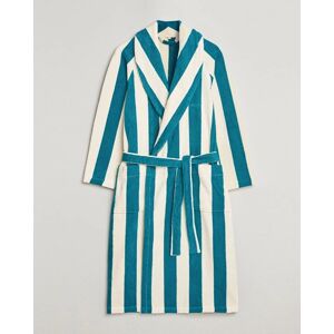 Gant Striped Robe Ocean Turquoise/White - Musta - Size: One size - Gender: men