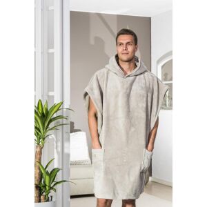 Luin Living Unisex Poncho Towel Sand - S/M