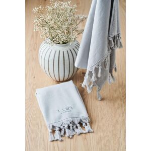 Luin Living Organic Hand Towel 50x70cm Pearl Grey