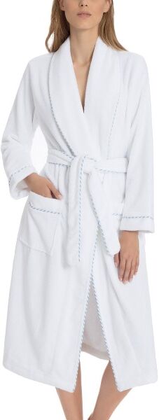 Calida After Shower Bathrobe - White * Kampanja *  - Size: 61302 - Color: valkoinen