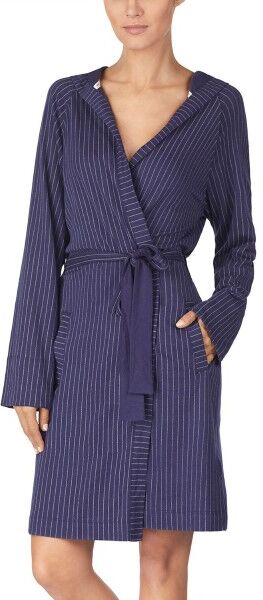 DKNY New Signature Robe 2119 - Navy-2  - Size: 2119259 - Color: Merensininen