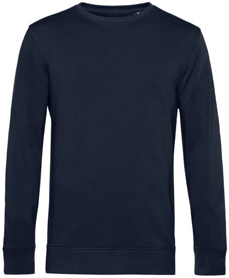 B & C Collection B and C Organic Men Crew Neck - Navy-2 * Kampanja *  - Size: WU31B - Color: Merensininen