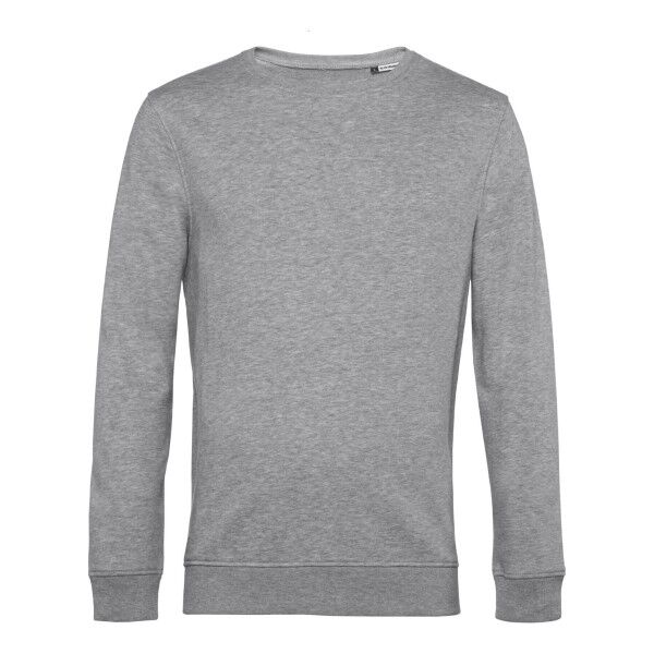 B & C Collection B and C Organic Men Crew Neck - Grey * Kampanja *  - Size: WU31B - Color: harmaa