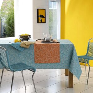 Sets et chemins de table SPIRALE COULEURS (Couleur : Turquoise)