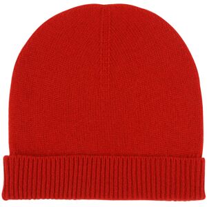 LES POULETTES BIJOUX Bonnet Iconic 100% Cachemire 4 Fils Classics - Rouge Profond