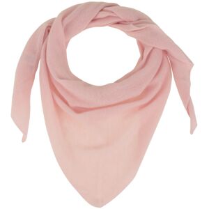 LES POULETTES BIJOUX Echarpe 100% Cachemire 2 Fils Triangle Classics - Rose