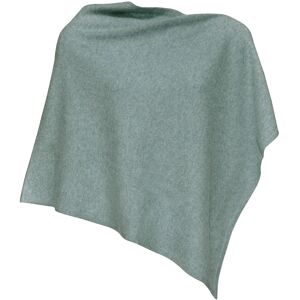 LES POULETTES BIJOUX Poncho 100% Cachemire 2 Fils Classics - Vert