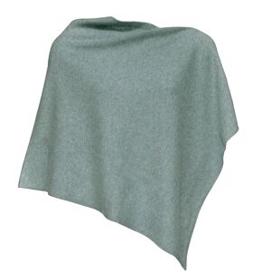 LES POULETTES BIJOUX Poncho 100% Cachemire 2 Fils Classics - Vert