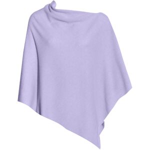 LES POULETTES BIJOUX Poncho 100% Cachemire 2 Fils Colors - Violet