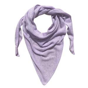 LES POULETTES BIJOUX Echarpe 100% Cachemire 2 Fils Triangle Colors - Violet