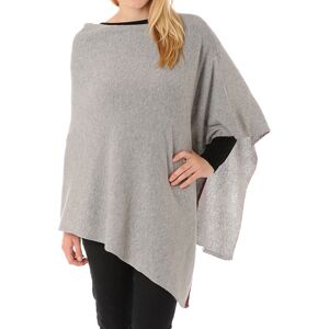 LES POULETTES BIJOUX Grand Poncho 100% Cachemire 2 Fils Classics