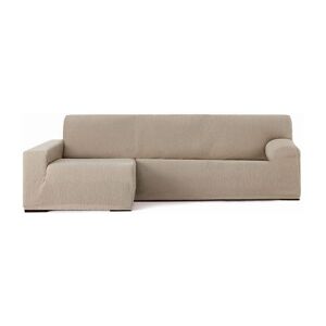 Toscohome Housse de canapé élastique 250/310 cm péninsule gauche beige accoudoir long - Troya