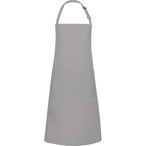 GGM GASTRO - KARLOWSKY Tablier à bavette avec poche Basic - Gris basalte