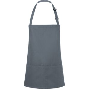 GGM GASTRO - KARLOWSKY Tablier à bavette court Basic - Anthracite