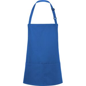 GGM GASTRO - KARLOWSKY Tablier à bavette court Basic - Bleu