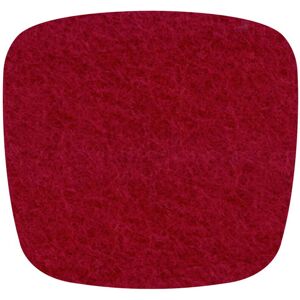 Hey-Sign Hey Sign- Coussin de siege en feutre pour Eames Plastic Armchair, rouge 5 mm AR, avec revetement anti-derapant