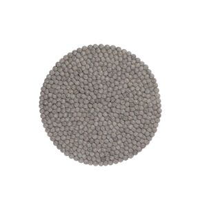 myfelt - Carl coussin d'assise, Ø 36 cm, gris clair