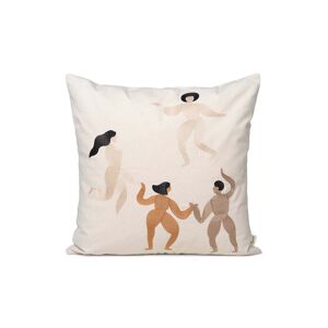 ferm LIVING - Free Coussin, 50 x 50 cm, naturel